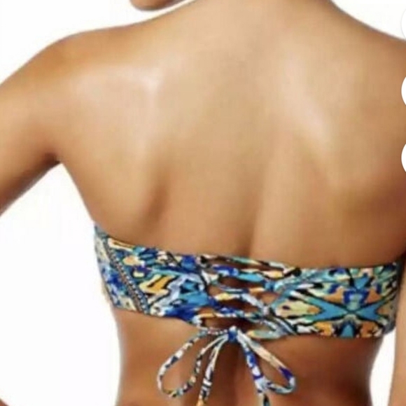 Bar III Strappy Swimsuit Bikini and Matching Cover Up S and XS - Picture 3 of 13